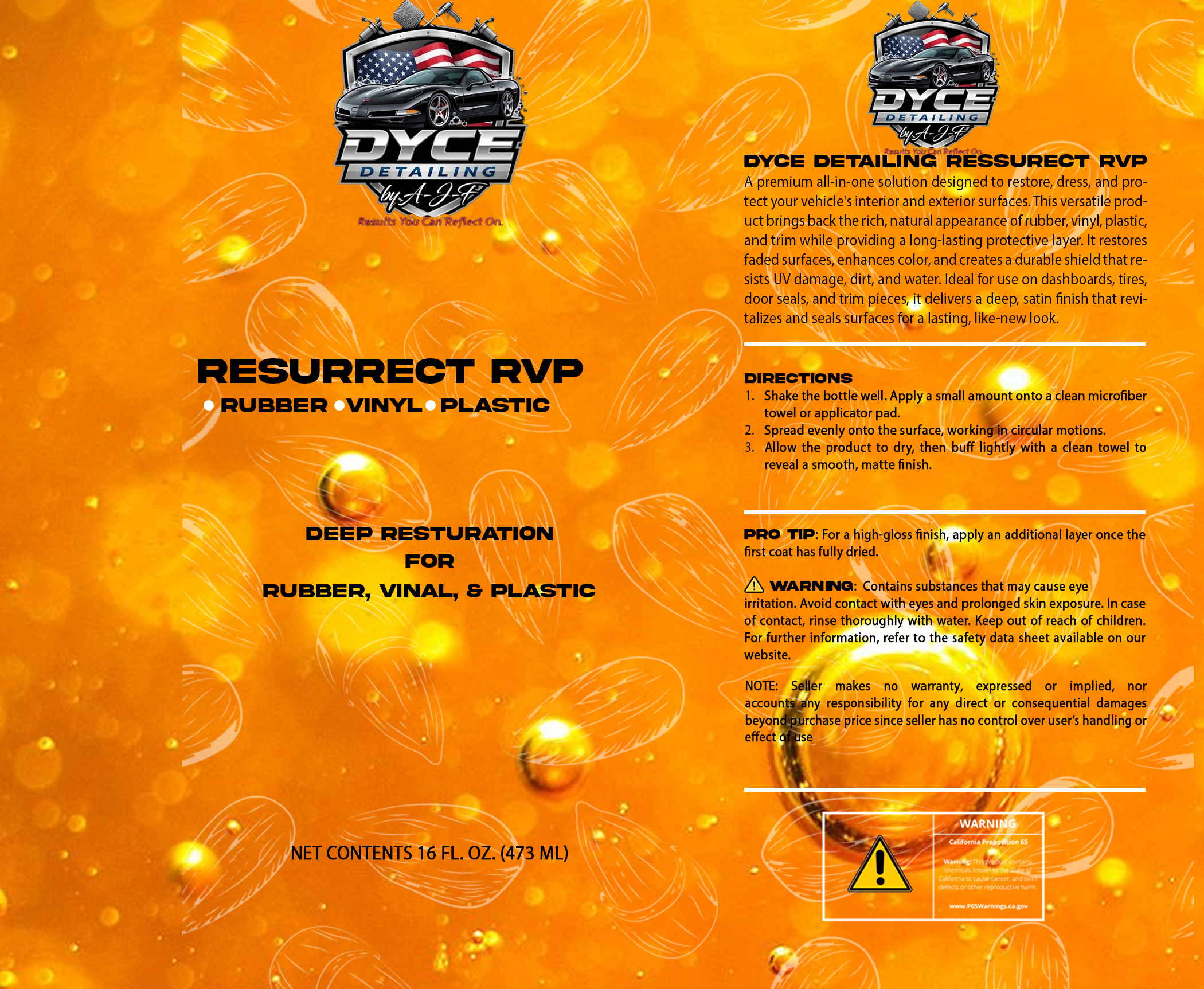 RVP Rubber Vinyl Plastic